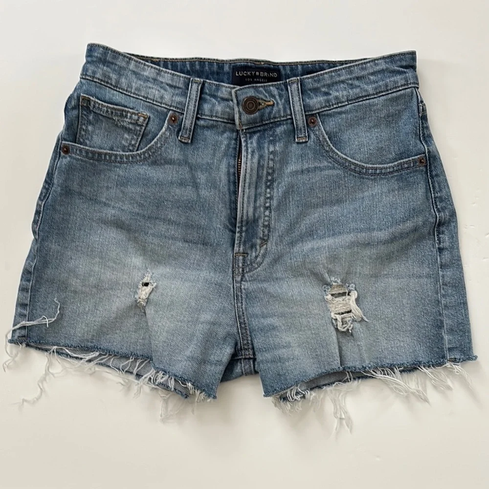 Lucky Brand Lucky Pins Denim Shorts